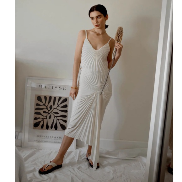 dazed dress in gold georgia hardinge Eli The Label E0151 main image 1